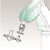 Vertically articulated robot
